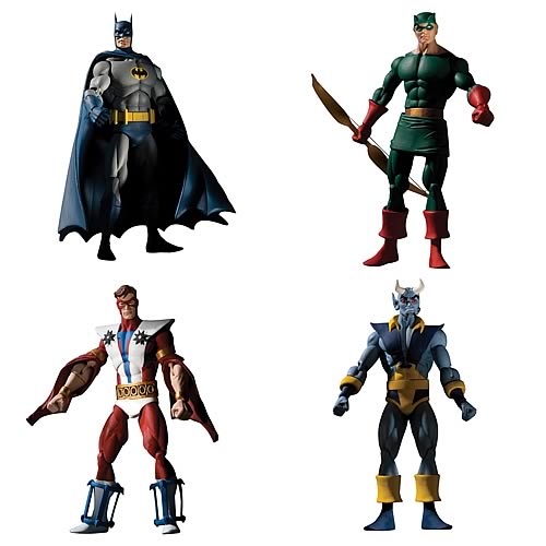 History of the DC Universe Series 1 Action Figure Set